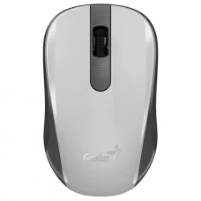 Mouse Wireless Genius NX-8008S, Alb/Gri