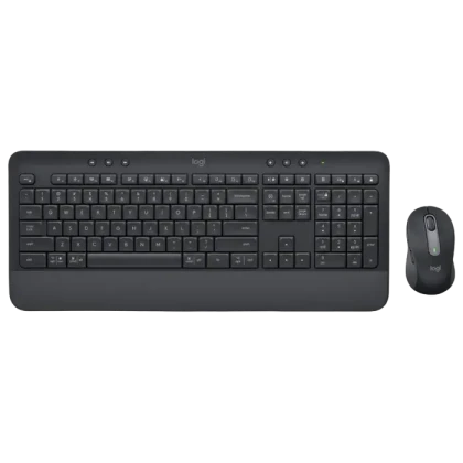 Клавиатура и мышь Logitech MK650, Беспроводное, Графитовый
