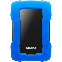Внешний портативный жесткий диск ADATA HD330, 2 ТБ, Синий (AHD330-2TU31-CBL)