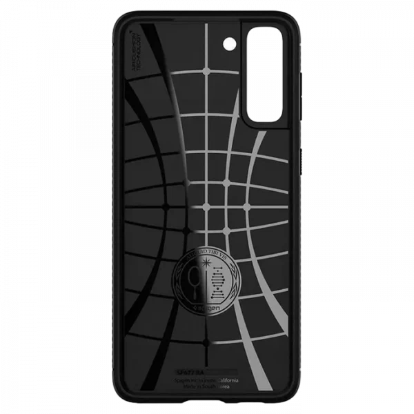 Чехол Spigen Galaxy S21, Rugged Armor, Матовый черный