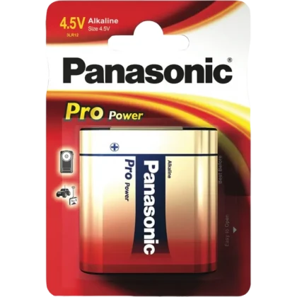 Прямоугольная батарея Panasonic 3LR12XEG, 3LR12, 1шт.