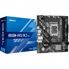 Placă de bază ASRock H610M-HVS/M.2 R2.0, LGA1700, Intel H610, Micro-ATX
