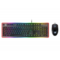 Клавиатура и мышь Cougar Deathfire EX, Проводное, Чёрный