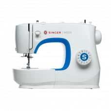 Mașină de cusut Singer M3205, Alb Albastru