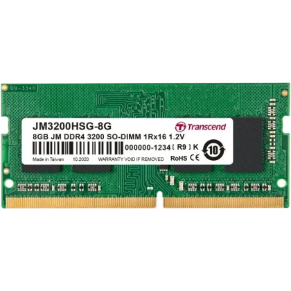 Memorie RAM Transcend JM3200HSG-8G, DDR4 SDRAM, 3200 MHz, 8GB