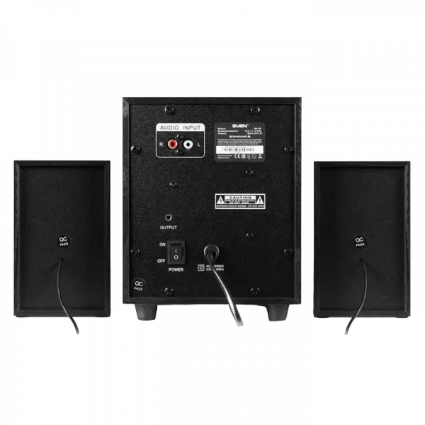 Компьютерные колонки 2.1 SVEN MS-107, Чёрный