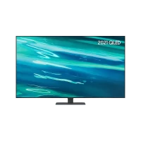 75 QLED SMART Телевизор Samsung QE75Q80AAUXUA, 3840x2160 4K UHD, Tizen, Чёрный