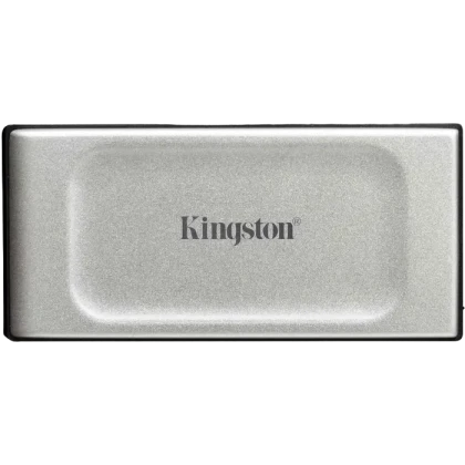 Внешний портативный SSD накопитель Kingston XS2000, 4 ТБ, Серебристый (SXS2000/4000G)