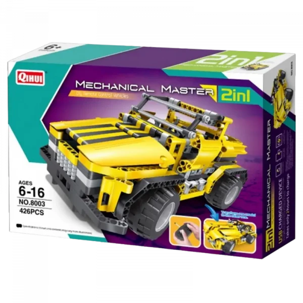 Constructor cu telecomandă XTech Pick Up Truck & Roadster