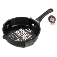 Сковорода AMT Gastroguss AMT-726-E, 3,3л, 26см, Чёрный