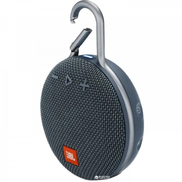 Портативная колонка JBL Clip 3, Синий