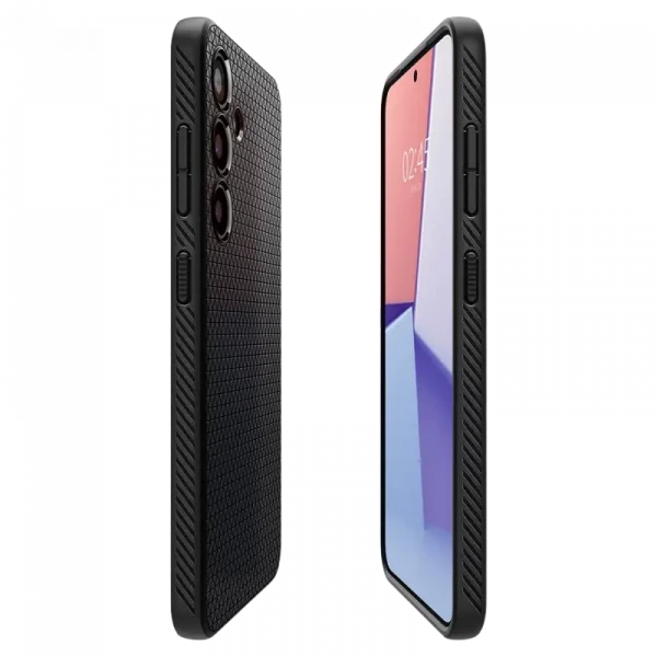 Husă Spigen Samsung Galaxy S24+, Liquid Air, Negru mat