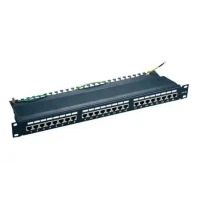 Patch Panel / 24 ports / FTP Cat.6 / LY-PP6-14 / 19 Krone IDC