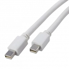 Cablu Video APC Electronic AP531037, MiniDP (M) - miniDP (M), 0,45m, Alb
