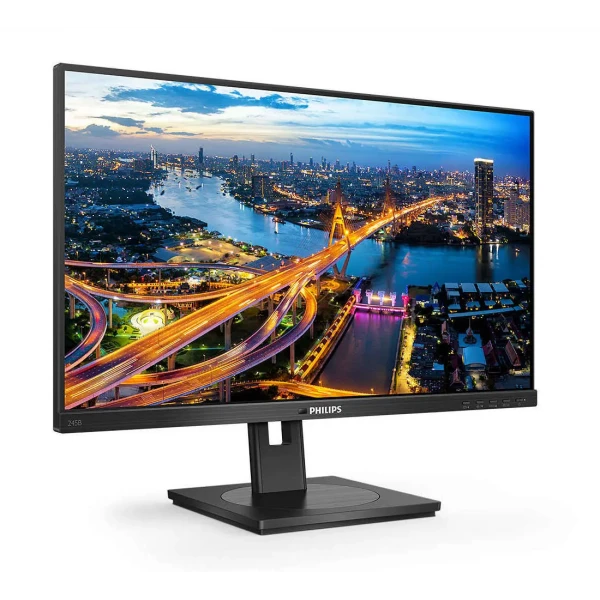 Monitor PHILIPS 245B1 / 23,8 inchi / IPS 2560 x 1440 QHD / Negru