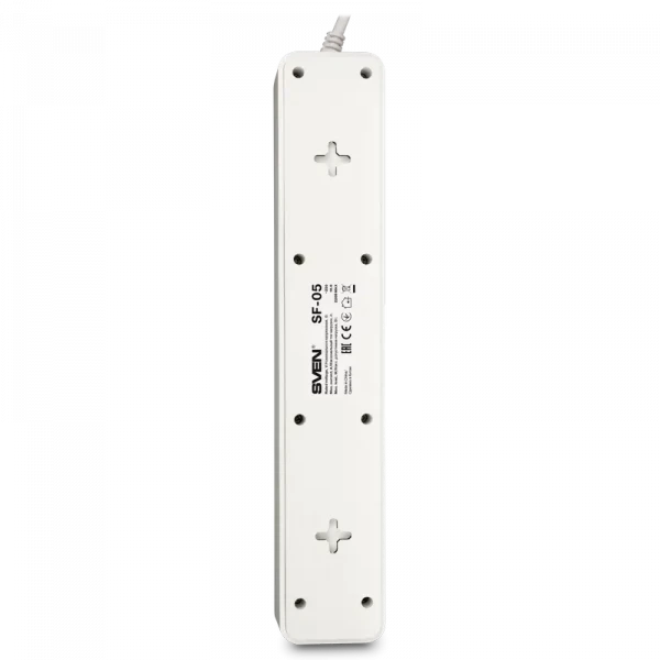 Prelungitor electric SVEN SF-05, 5 Prize, 5m, Alb