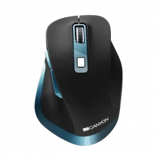 Mouse Wireless Canyon MW-14, Negru/Albastru