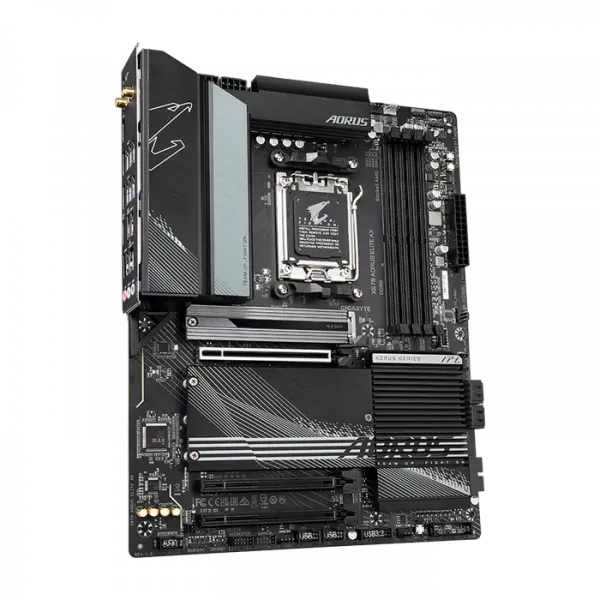 Placă de bază Gigabyte X670 AORUS ELITE AX, AM5, AMD X670, ATX