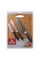 Set de Cuțite Rondell RD-462, Negru | Argintiu