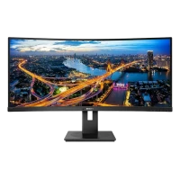 34 Monitor Philips 345B1C, VA 3440x1440 WQHD, Negru