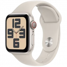 Ceas inteligent Apple Watch SE (2nd gen), 40mm, Starlight