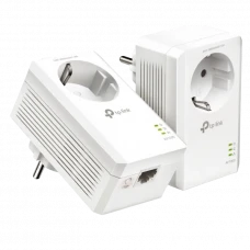 Powerline Adapter TP-LINK TL-PA7017P KIT, AV1000, 1000 Mbps, Alb