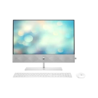 Computer All-in-One HP Pavilion 27-CA0019UR, 27, AMD Ryzen 5 5500U, 16GB/512GB, FreeDOS, Alb