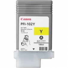 Картридж чернильный Canon PFI-102, 130мл, Желтый