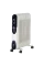 Radiator de ulei Eurolux ОМПТ-12Н, 2500W, Alb