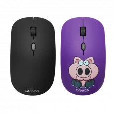 Mouse Wireless Canyon CND-CMSW401PB, Multicolor