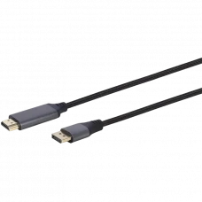 Cablu Video Cablexpert CC-DP-HDMI-4K-6, DisplayPort (M) - HDMI (M), 1,8m, Negru