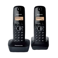 Telefon DECT Panasonic KX-TG1612, Gri