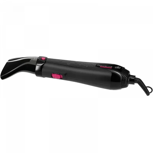 Uscător de păr-perie Rowenta Hot Air Brush CF7812F0, 1200 W, Negru