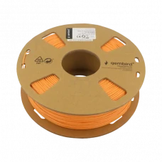 Filament pentru imprimantă 3D Gembird 3DP-PLA-01-MTO, PLA, Orange Mată, 1.75 mm, 1kg