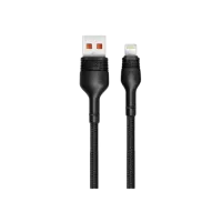 Cablu încărcare și sincronizare XO NB55, USB Type-A/Lightning, 1m, Negru