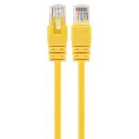 Patch cord Cablexpert PP12-5M/Y, CAT5e UTP, 5m, Galben