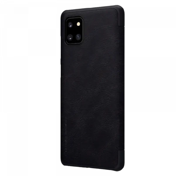 Husă tip carte Nillkin Galaxy Note 10 Lite - Qin LC, Negru