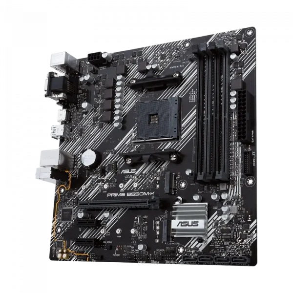 Placă de bază ASUS PRIME B550M-K, AM4, AMD B550, Micro-ATX