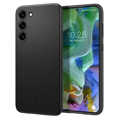 Чехол Spigen Samsung S23+, Thin Fit, Чёрный