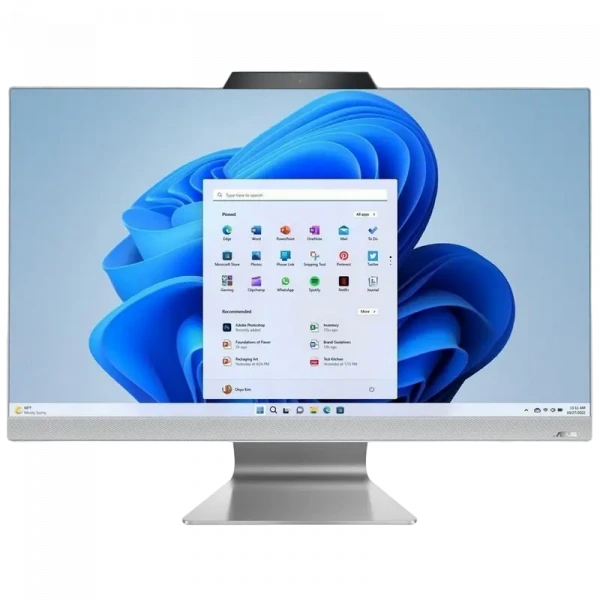 Computer All-in-One ASUS F3702, 27, AMD Ryzen 5 7520U, 16GB/512GB, Fără SO, Alb