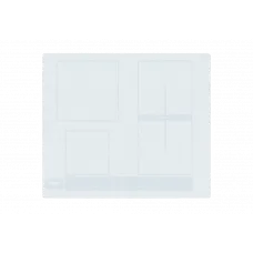 Plită cu inducție Hotpoint-Ariston HB 8460B NE/W, Alb