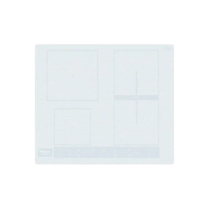 Plită cu inducție Hotpoint-Ariston HB 8460B NE/W, Alb