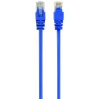 Patch cord Cablexpert PP12-0.5M/B, CAT5e UTP, 0,5m, Albastru