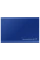 HDD portabil extern Samsung Portable SSD T7, 2 TB, Albastru (MU-PC2T0H/WW)