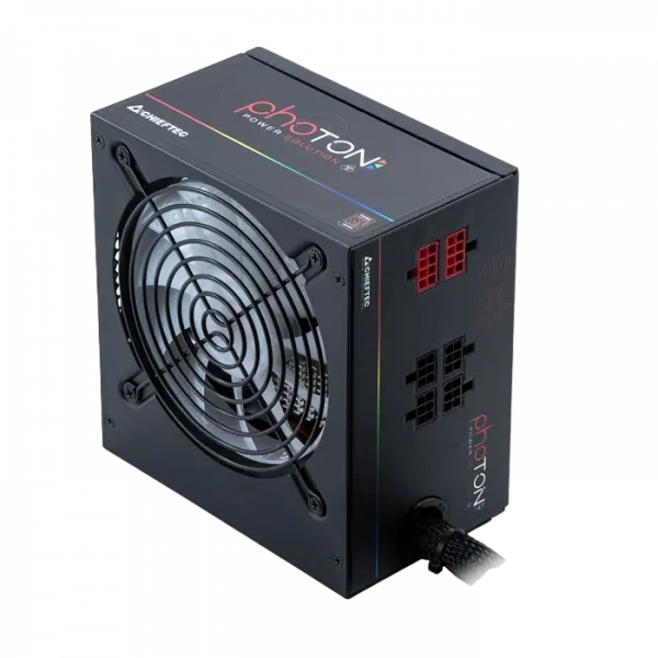 Блок питания для компьютеров Chieftec CTG-750C-RGB, 750Вт, ATX, Полумодульный