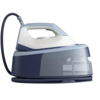 Fier de călcat cu generator de abur Philips PSG3000/20, 2400W, Albastru deschis