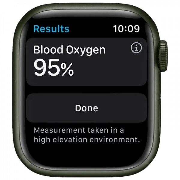 Умные часы Apple Watch Series 7 GPS, 41мм, Зелёный