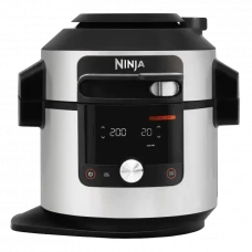Aparat de gătit multifuncțional sub presiune Ninja OL750EU, Argintiu | Negru