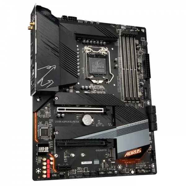 Материнская плата Gigabyte Z590 AORUS ELITE AX, LGA1200, Intel Z590, ATX