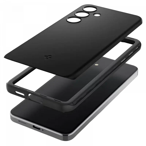Husă Spigen Samsung Galaxy S24, Thin Fit, Negru